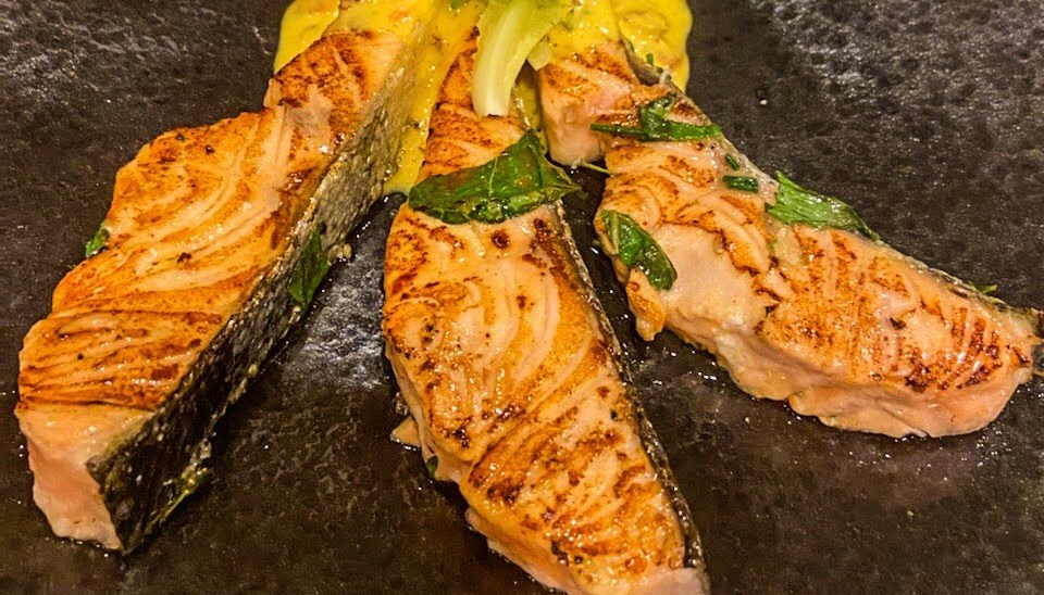 Salmon With Creamy Mustard&nbsp;Sauce